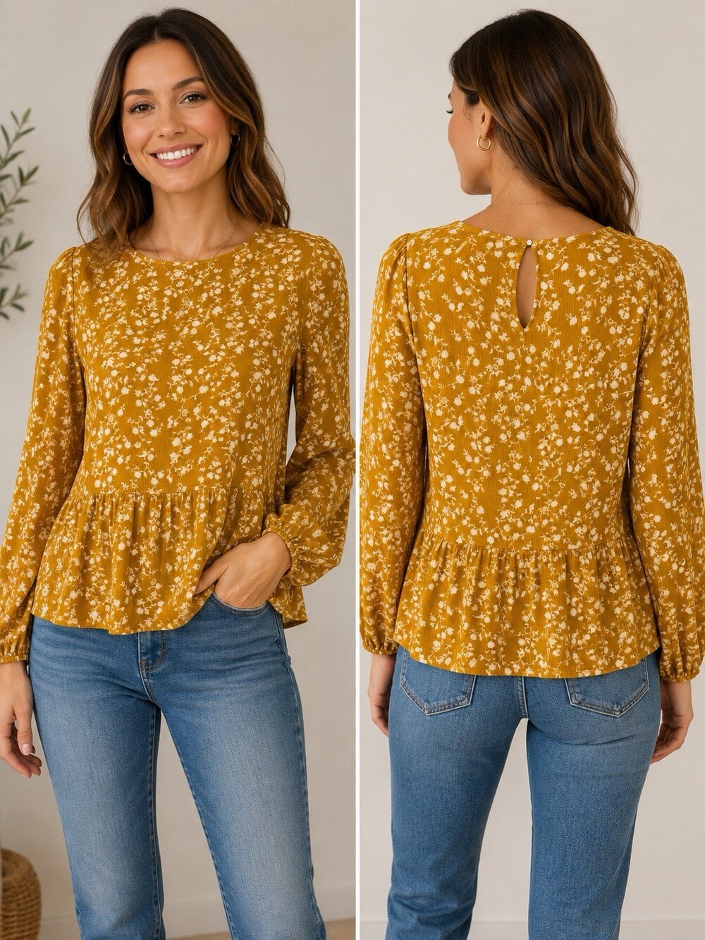 Cotton Bleu Brand Woman’s Blouse